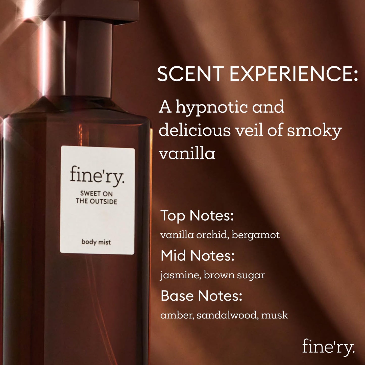 Fine'ry Body Mist Gift Set Gourmand Fragrance Spray Trio | Cherry, Pistachio & Vanilla Scents | Hair & Body Perfume Mist | Vegan, Cruelty-Free | 5 oz Beauty & Personal Care Fine'ry