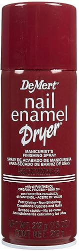 Dermet Nail Enamel Dry Spray 7.50 oz (Pack of 4) Beauty & Personal Care Dermet