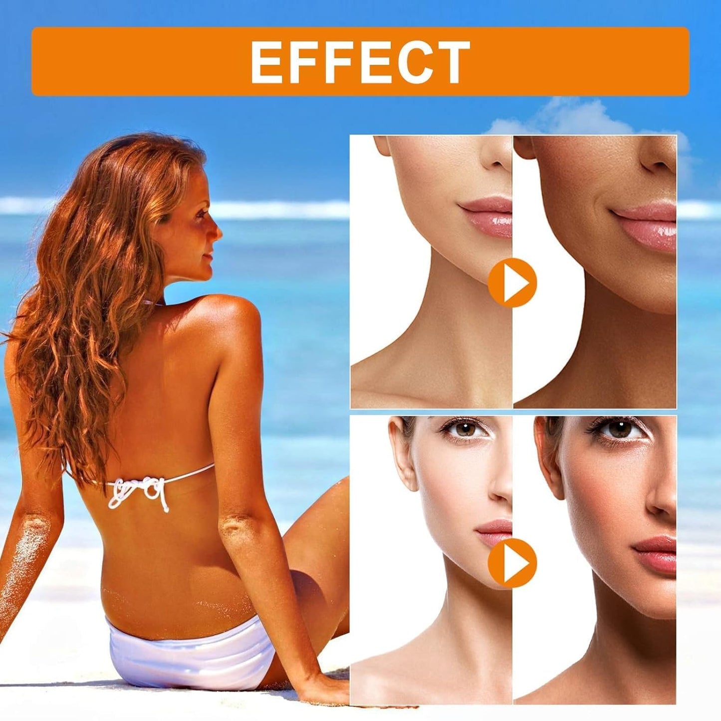 Brown Tanning Gel Tanning Cream,Tanning Accelerator Cream, Soft Brown Intensive Tanning Luxe Gel, Tanning Cream for Sunbeds & Outdoor Sun 150g*1PCS Beauty & Personal Care Bupposes