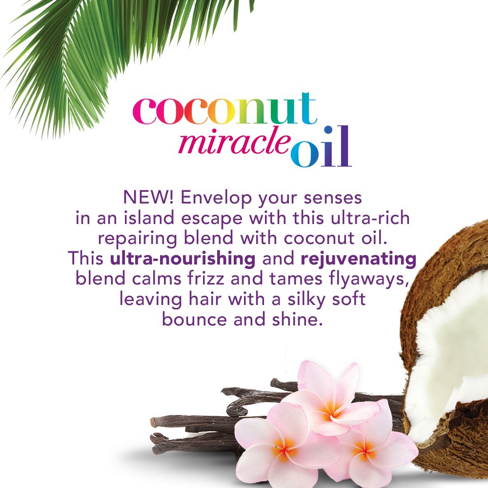OGX Extra Creamy + Coconut Miracle Oil Ultra Moisture Lotion, 19.5 Ounce Beauty & Personal Care OGX