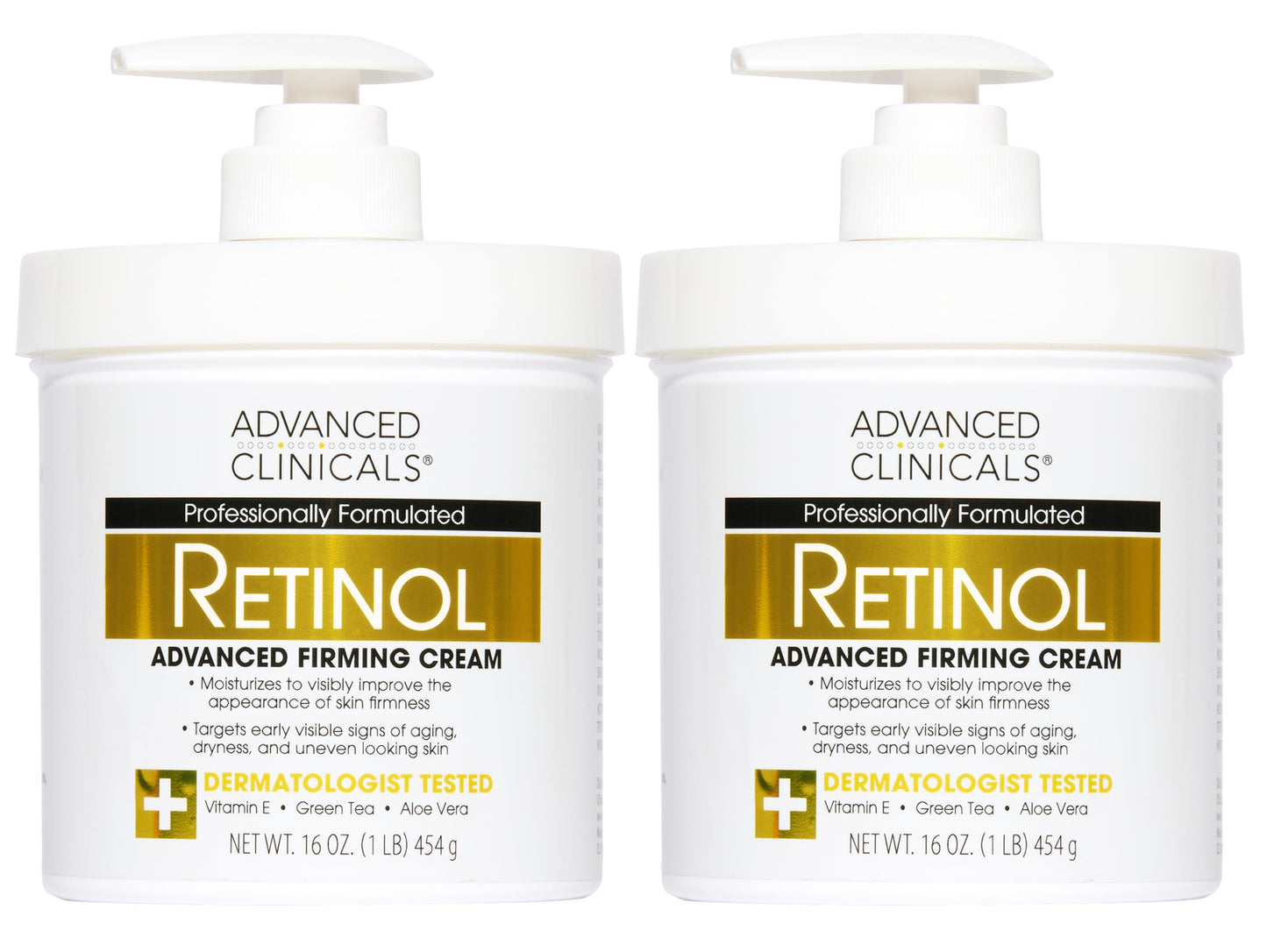 Advanced Clinicals Retinol Body Lotion & Face Moisturizer | Visible Anti Aging Skin Care Retinol Body Cream For Women & Men Targets Look Of Fine Beauty & Personal Care Advanced Clinicals