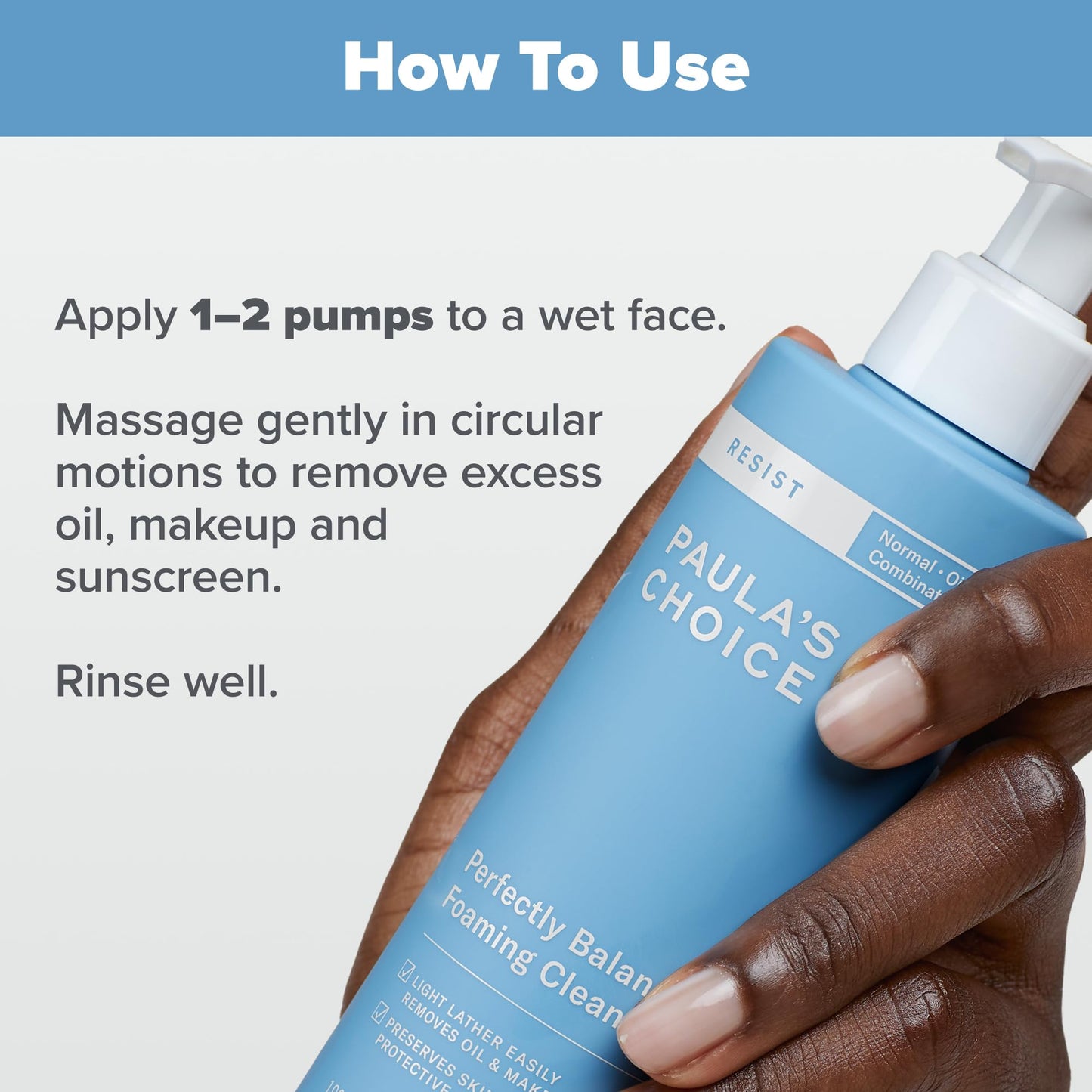 Paula's Choice RESIST Perfectly Balanced Foaming Facial Cleanser, Face Cleanser with Hyaluronic Acid & Aloe, Anti-Aging Face Wash, Large Pores & Oily Beauty & Personal Care Paula's Choice