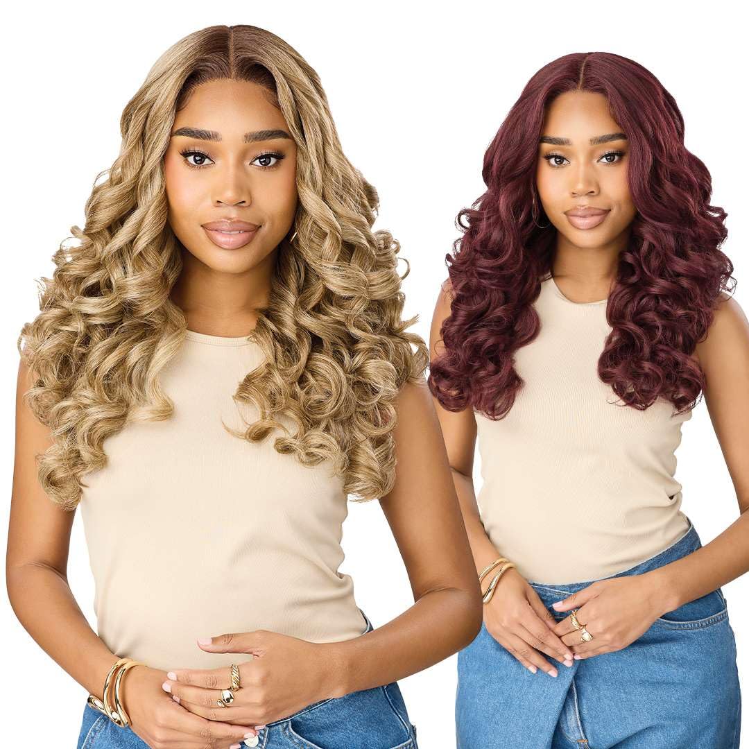 Outre Lace Front Wig - Wonder (CHERRY COFFEE)