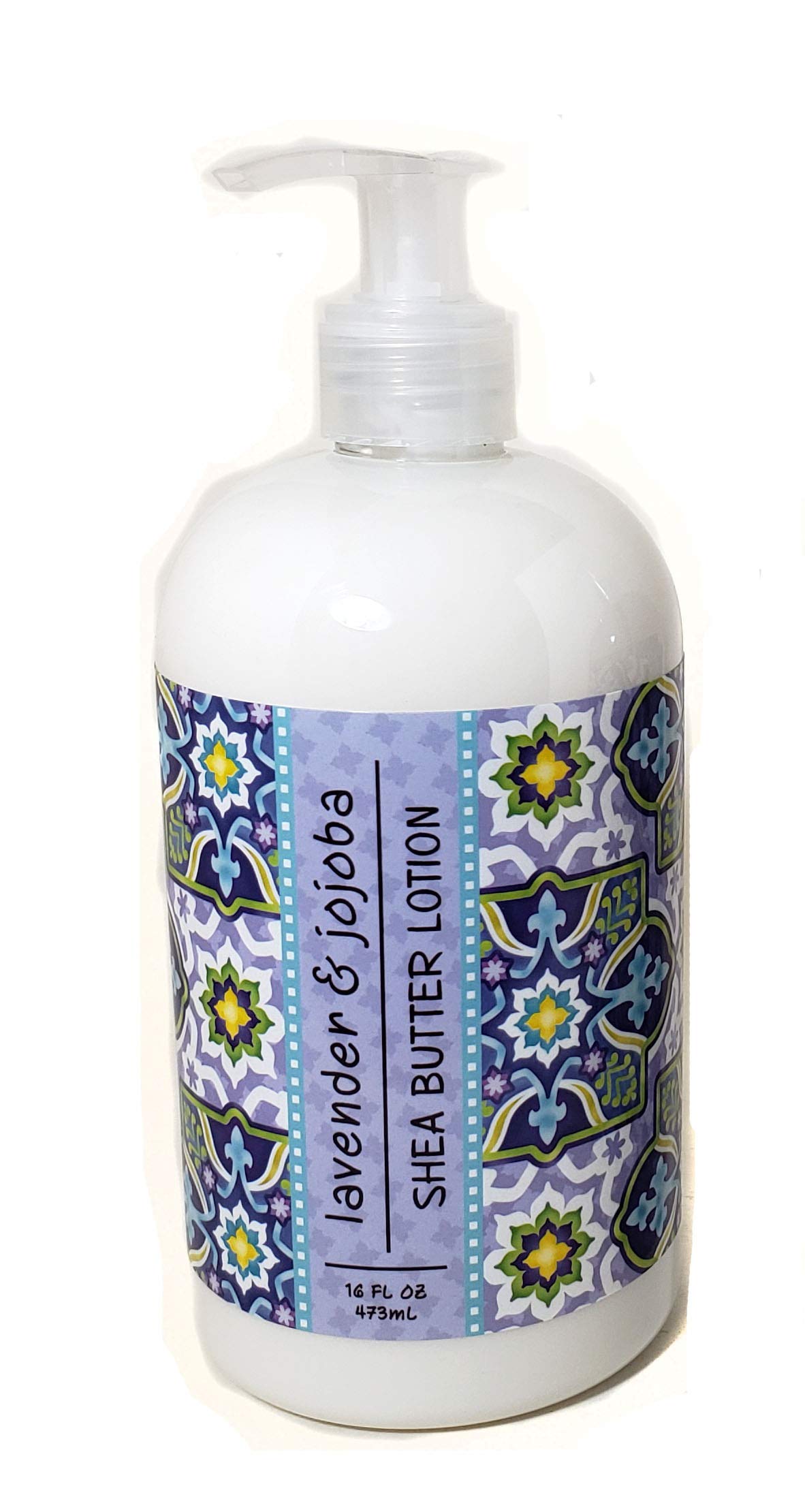 Greenwich Bay Trading Company Garden Collection Bundle: Lavender & Jojoba - 16 Ounce Shea Butter Lotion & 16 Ounce Hand Soap Beauty & Personal Care Greenwich Bay Trading Company