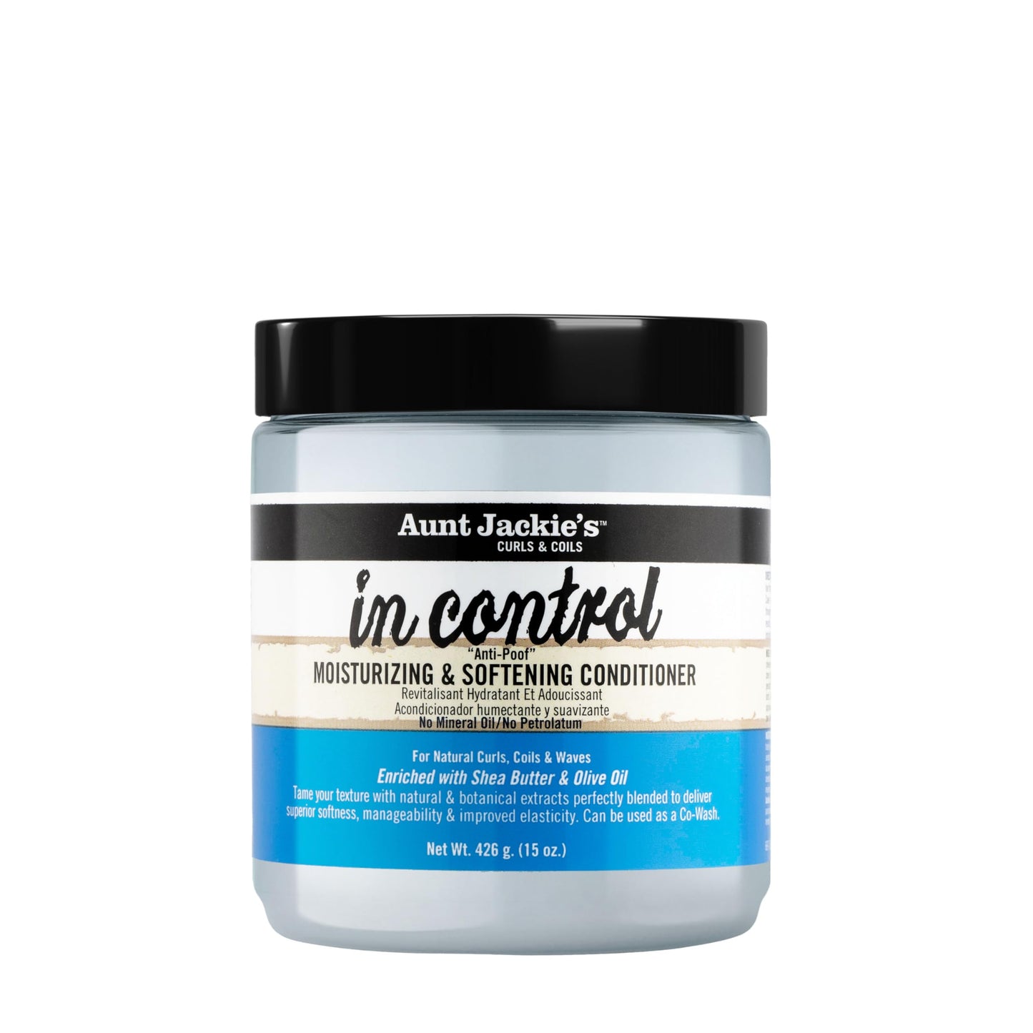Aunt Jackie's in control 15oz - "Anti-Poof" Moisturizing & Softening Conditioner Beauty & Personal Care Aunt Jackie's