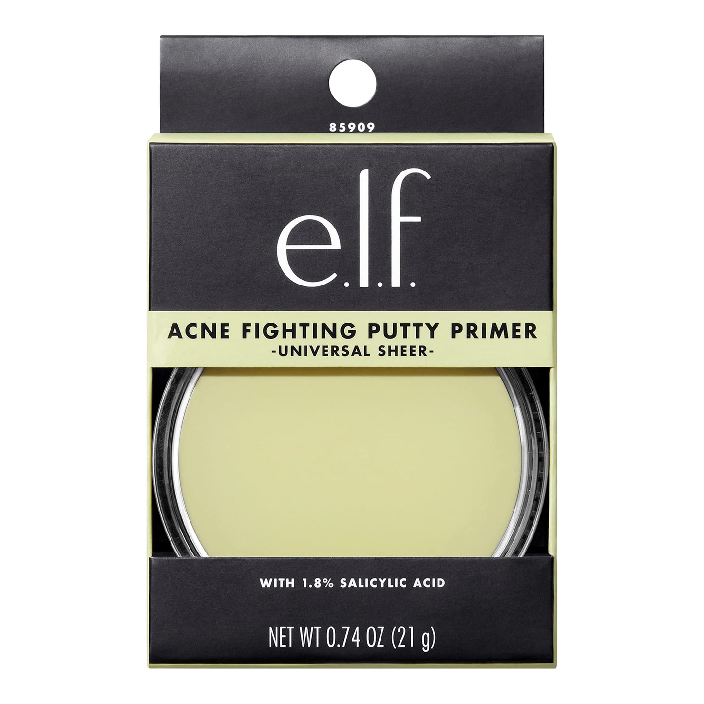 e.l.f. Acne Fighting Putty Primer, Infused with 1.8% Salicylic Acid, Helps Prevents Future Breakouts & Helps Reduce Redness, Minimizes Appearance Beauty & Personal Care e.l.f.