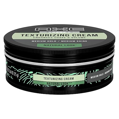 AXE Texturizing Cream Hair Styling Cream With Medium Hold and Medium Shine Natural Look Enhances Shape and Volume 2.64 oz Beauty & Personal Care AXE