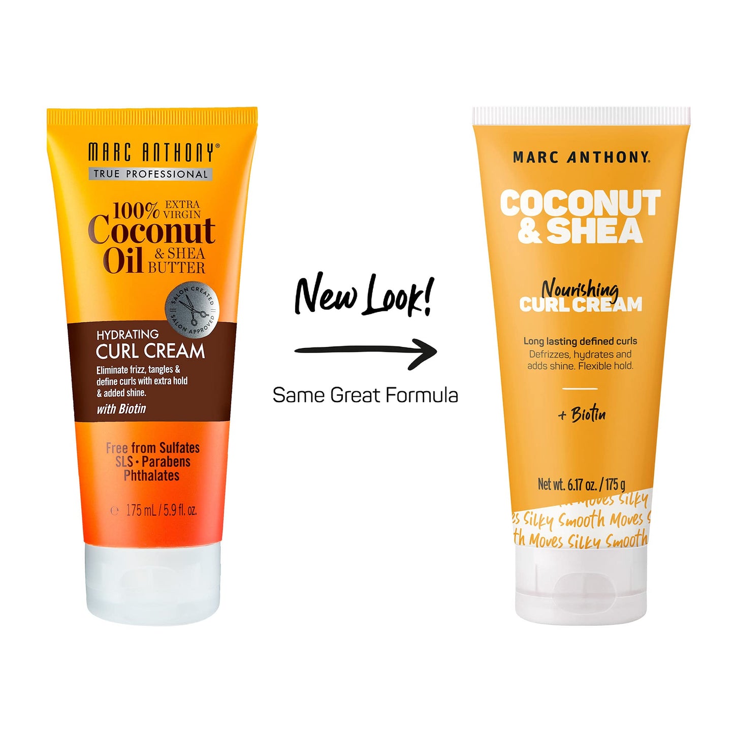 Marc Anthony Coconut Oil Curl Cream 5.9 Ounce (174ml) (3 Pack) Beauty & Personal Care Marc Anthony