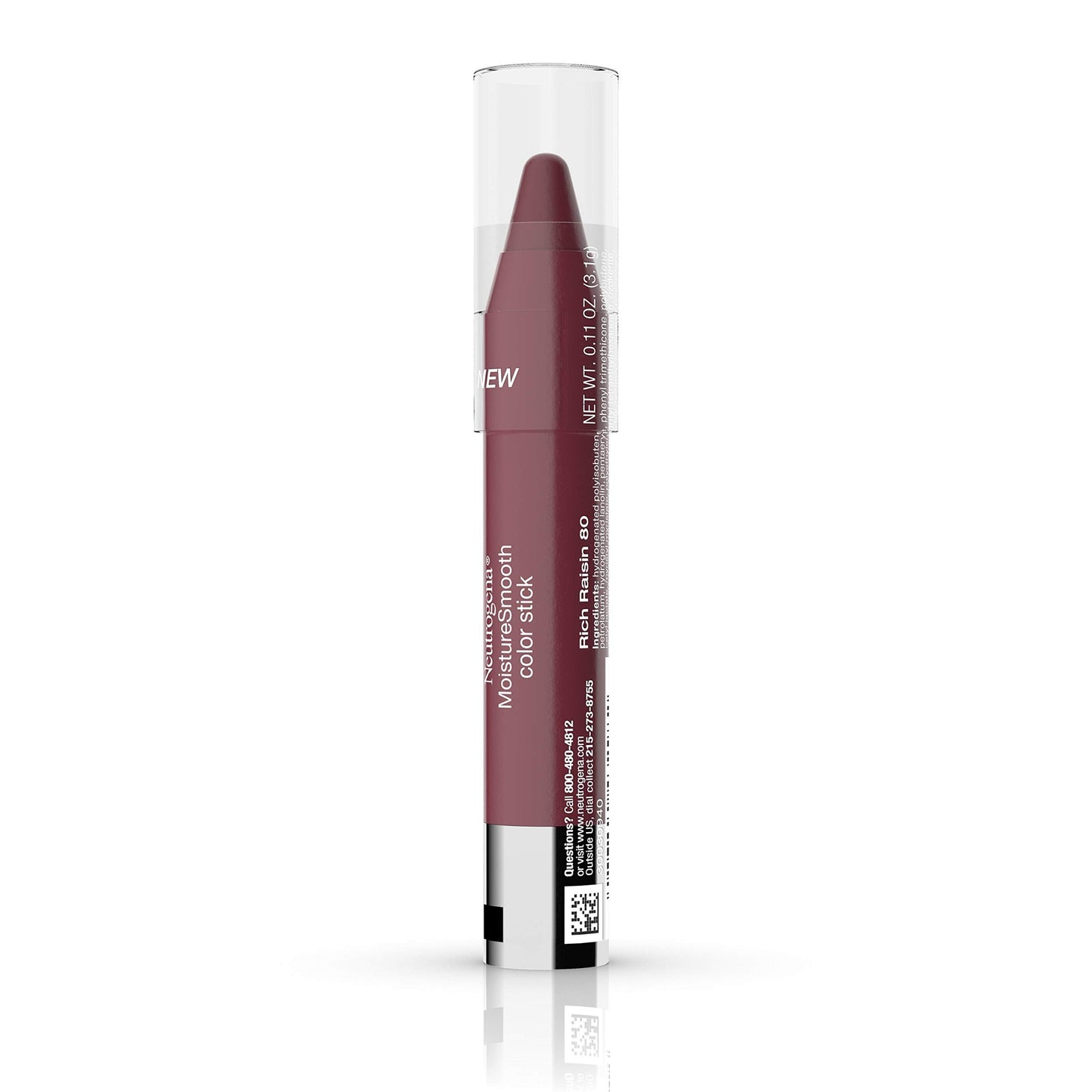 Neutrogena MoistureSmooth Color Stick for Lips, Moisturizing and Conditioning Lipstick with a Balm-Like Formula, Nourishing Shea Butter and Fruit Beauty & Personal Care Neutrogena