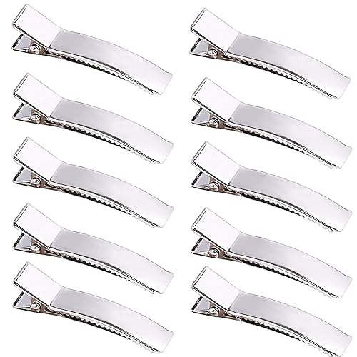 Jdesun 50 Pieces 2 Inches Alligator Hair Clips Metal Single Prong Curl Clips Hairpins Teeth Bow Hair Clips for Salon Girls Hair Styling DIY Beauty & Personal Care Jdesun