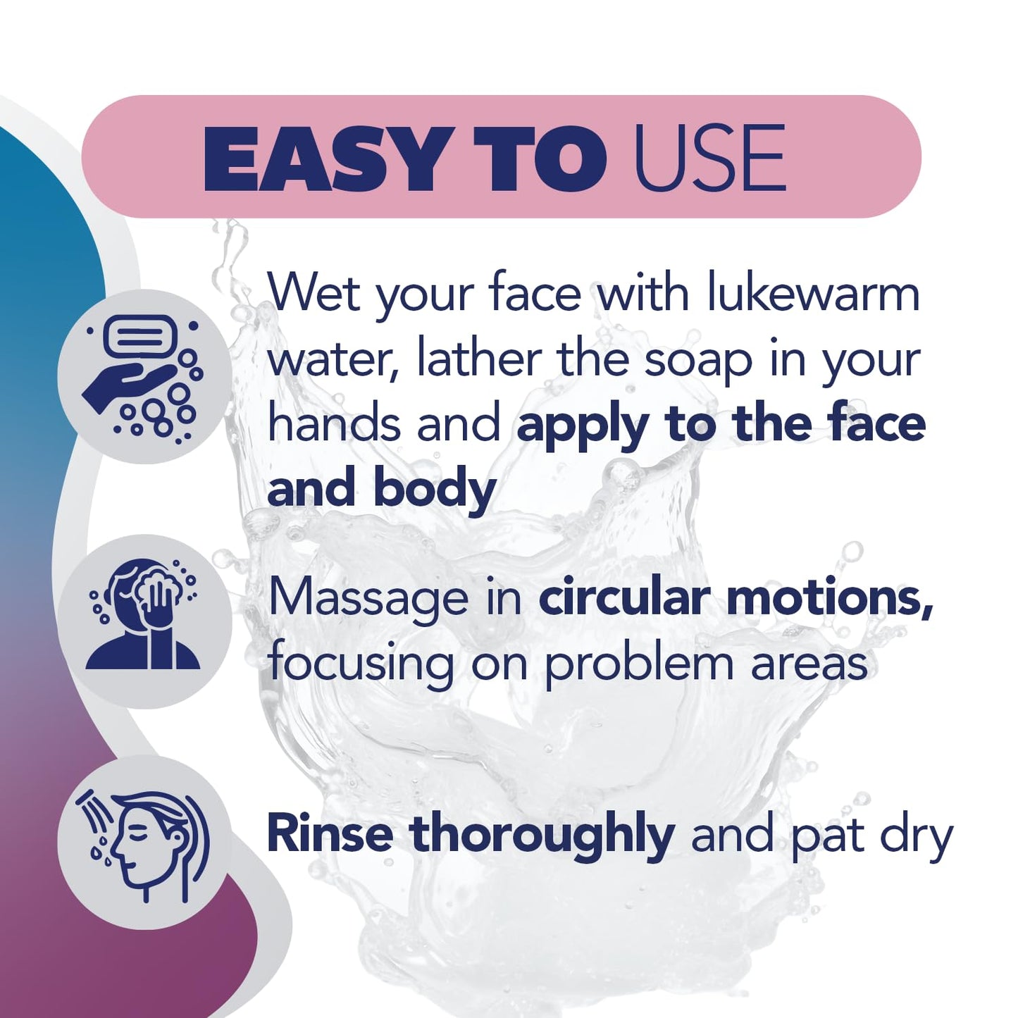 Asepxia Acne Treatment Softening Bar Soap | 2% Salicylic Acid Cleanser, Wash away Oil & Impurities, Soothes with Cucumber Extract, Daily Use Beauty & Personal Care Asepxia