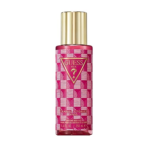 GUESS Travel Stories Kyoto Hair and Body Fragrance Mist for Women 8.4 Fl. Oz. - Serene, Lavish, and Fresh Fragrance Spray Beauty & Personal Care GUESS