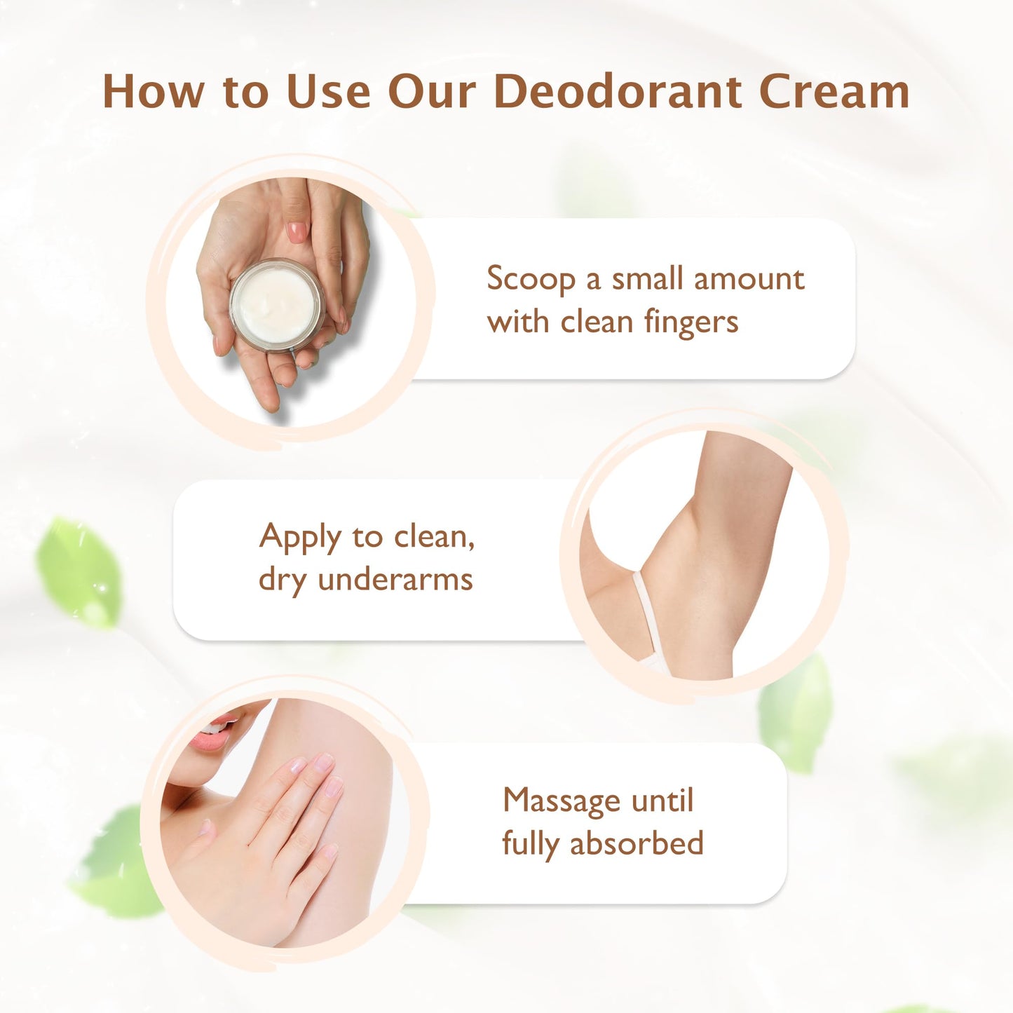 ECO ROOTS Natural Deodorant for Women & Men | Organic Deodorant Cream Non Aluminum | Baking Soda Free Healthy Deoderant for Body & Private Parts | All Beauty and Personal Care ECO ROOTS