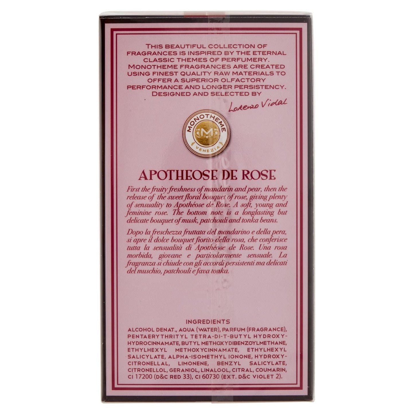 Monotheme Apotheose De Rose, 3.4 Ounce Beauty & Personal Care Monotheme