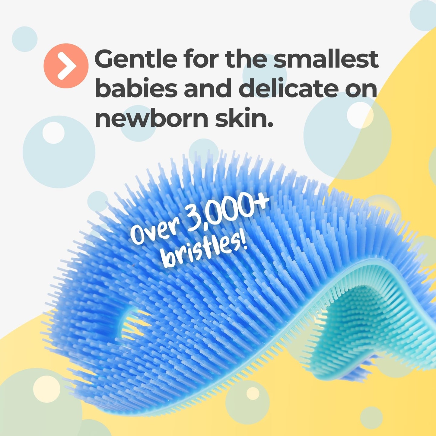 Innobaby Bathin' Smart Silicone Fish Bath Scrub, Aqua/Periwinkle Beauty and Personal Care Innobaby