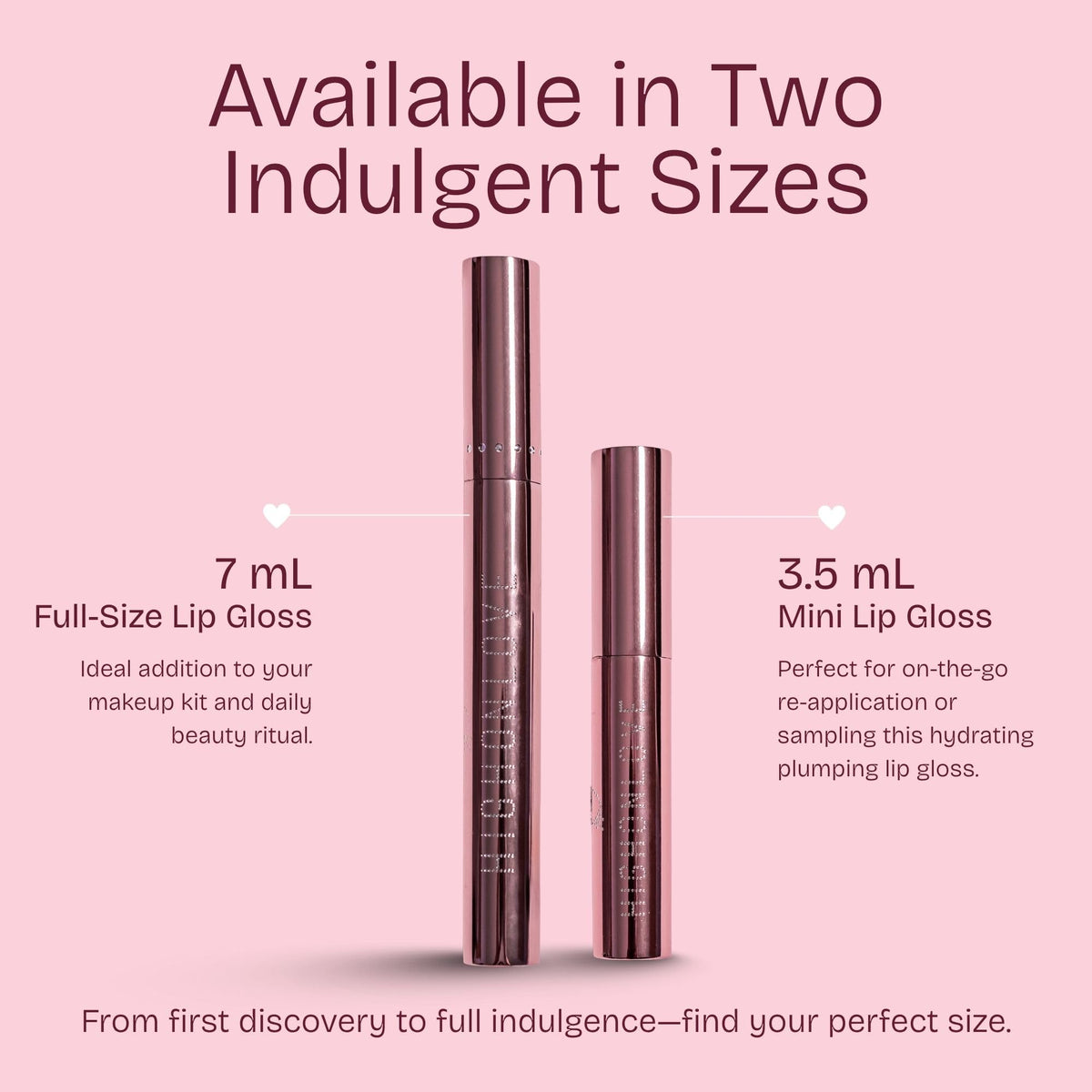 HIGHONLOVE Lip Gloss - Clear Plumping Lip Gloss, Hydrating Formula with a High Shine Finish, Wear Alone or On-Top of Color - Vegan & Cruelty Free (3.5 Beauty & Personal Care HIGHONLOVE