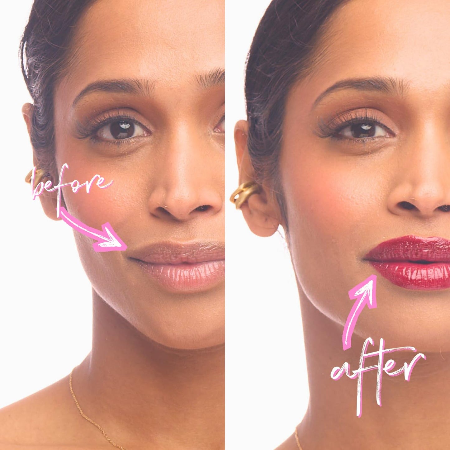 Beauty Bakerie Lip Slip High Shine Lip Gloss, Hydrating Non Sticky Formula, Pigmented Deep Berry Red Finish with Jojoba Sunflower Meadowfoam Oils Beauty & Personal Care Beauty Bakerie