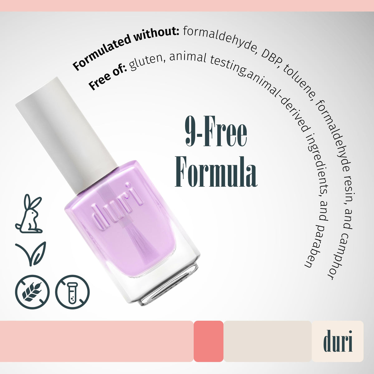 duri Non-yellowing Clear Top Coat - 0.45 fl. oz.
