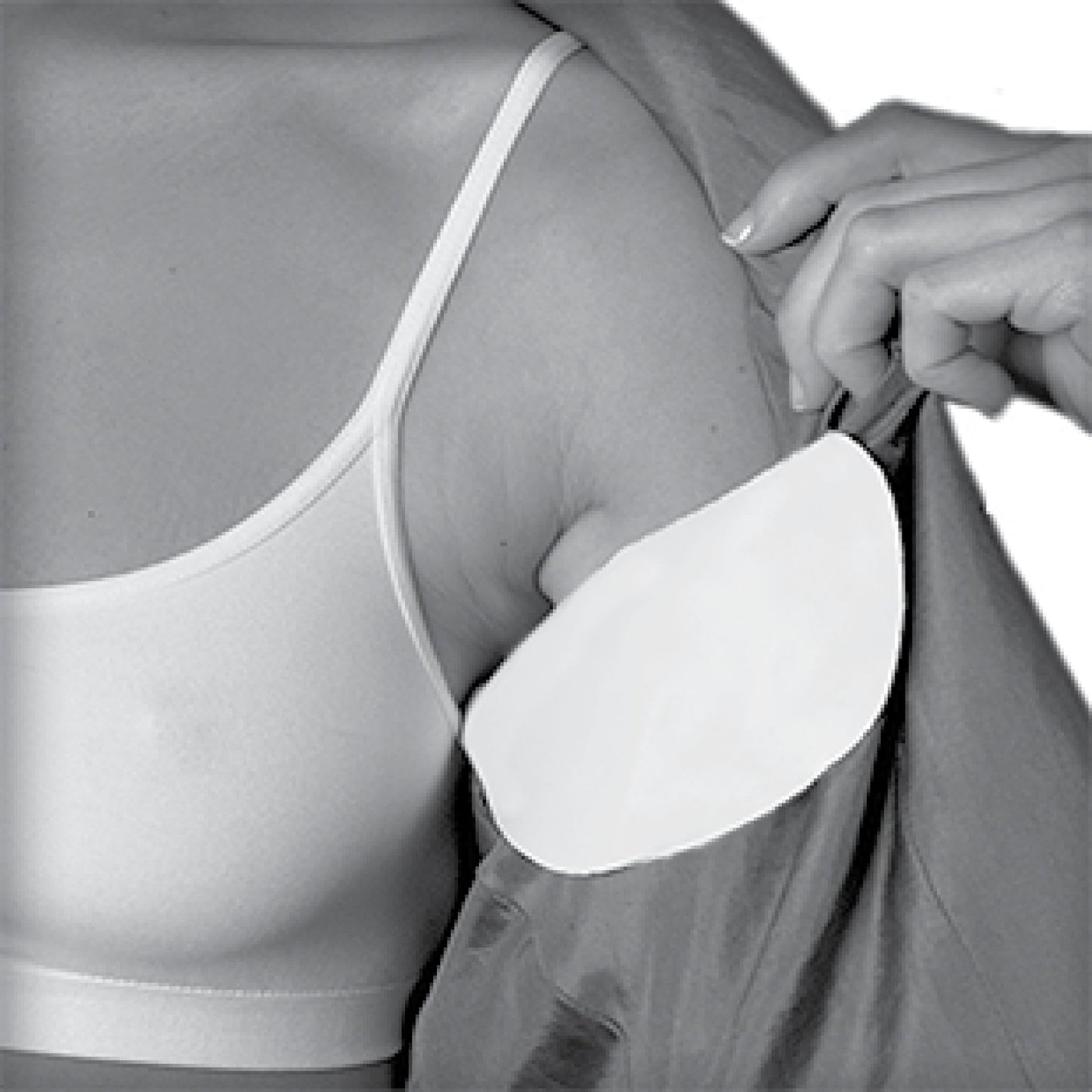Braza Clothing Shields - Reusable Armpit Sweat Pads with 5 Pairs of Adhesive Strips - Washable Underarm Sweat Pads for Women Beauty and Personal Care Braza