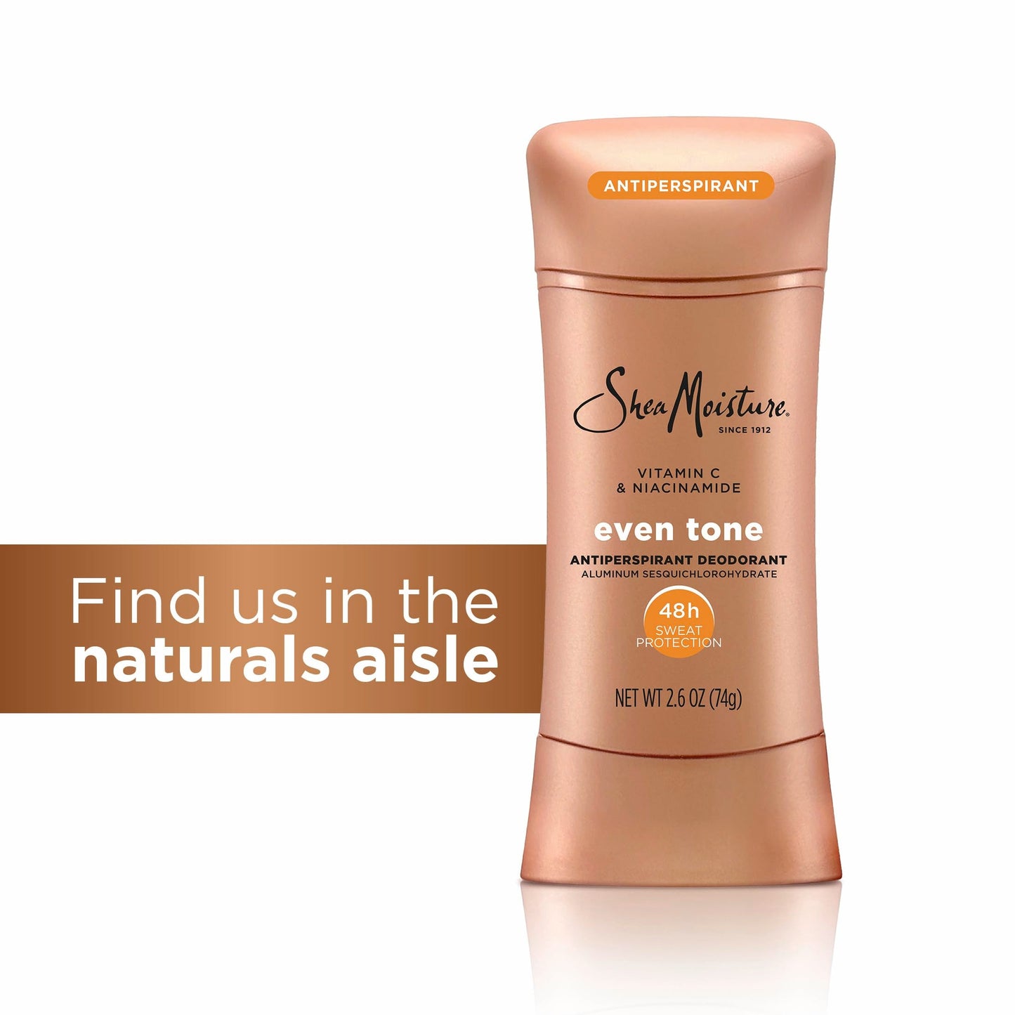 SheaMoisture Antiperspirant Deodorant Stick for 48HR Sweat & Odor Protection Even Tone with No Parabens & No Mineral Oil 2.6 oz Beauty and Personal Care Shea Moisture