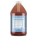 Dr. Bronner’s - Organic Sugar Soap (Baby Unscented, 64 Ounce) - Made with Organic Oils, Sugar and Shikakai Powder, 4-in-1 Use: Hands, Body, Face Beauty & Personal Care Dr. Bronner's