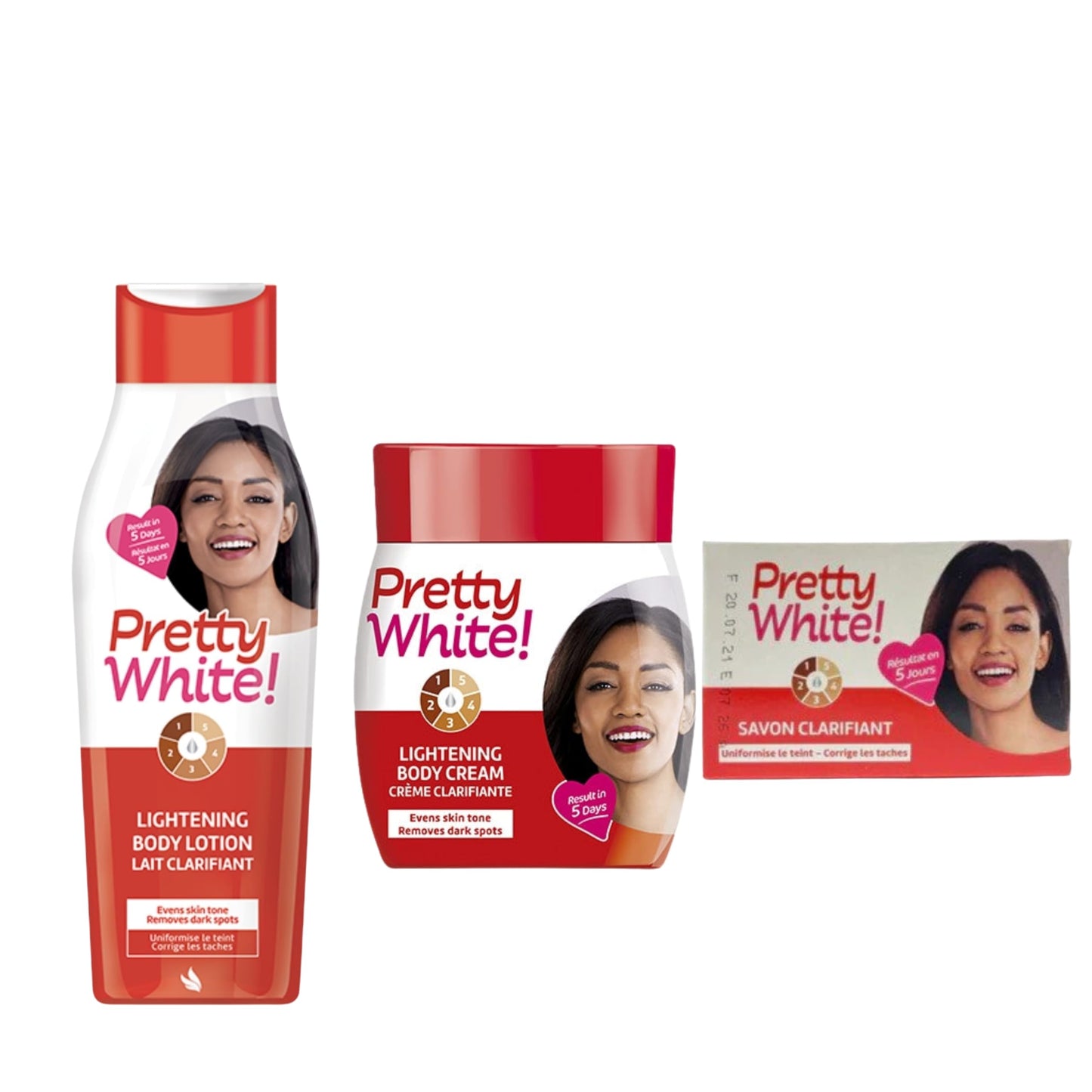 Unique Formulas Moisturizing Set Of 3 (Lotion 500ml, Cream 500ml & Bar Soap 7 OZ) Beauty and Personal Care Unique Formulas
