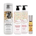Alda Beauty Care Hair Treatment - Premium Hair Straightener Cream, Sulfate-Free Anti Frizz Hair Products, Perfect Hair Straightening Solution for Dry Beauty & Personal Care Alda Beauty Care