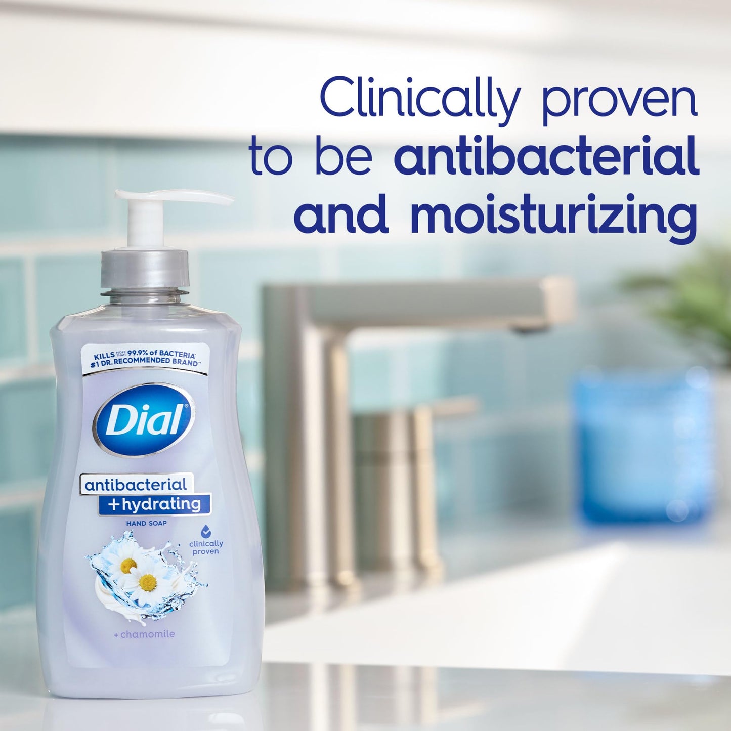 Dial Antibacterial Plus Hydrating Chamomile Liquid Hand Soap, 11oz (Pack of 4) Beauty & Personal Care Dial