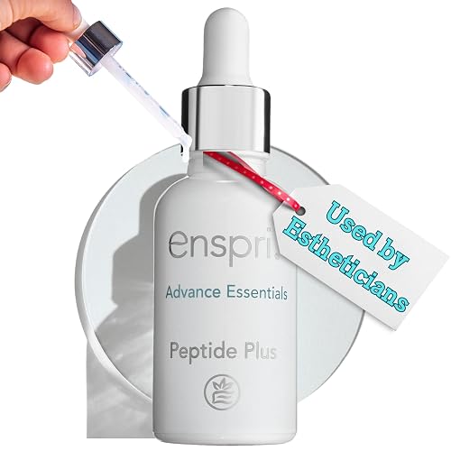Enspri 4XPeptide Plus Serum Collagen Boosting Anti-Aging Esthetician Collagen Boost for Face, Skin Facial Smooth Wrinkles and Fine Lines Skincare Beauty & Personal Care Enspri