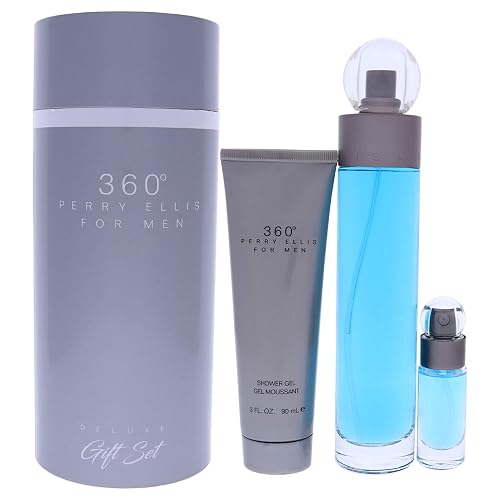 Perry Ellis 360 Men 3 Pc Giftset Beauty & Personal Care Perry Ellis