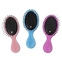 Toddler Detangler Hair Brush Travel Detangling Brushes 3Pcs Women Valentines Day Best Gift Small For Baby Kids Pocket hairbrush Pro, for Curly Wet Dry Beauty & Personal Care Woplagyreat