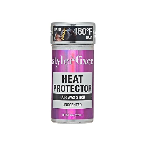 Red by Kiss Style Fixer 2-in-1 Hair Wax Stick Heat Protector Up to 460°F, Avocado Oil, Biotin & 18 Amino Acids, Smooth Flyaway, Wigs & Natural Hair Beauty & Personal Care Red by Kiss