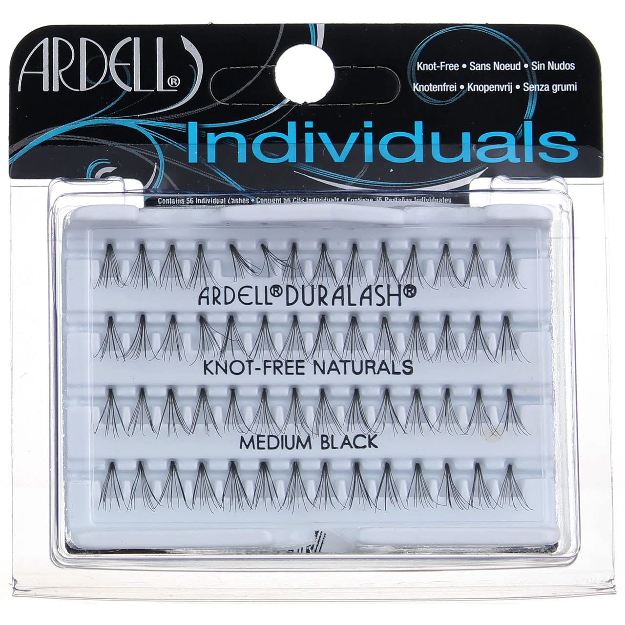 Ardell Duralash Naturals Individual Lashes - Medium Black (Pack of 4) Beauty & Personal Care Ardell