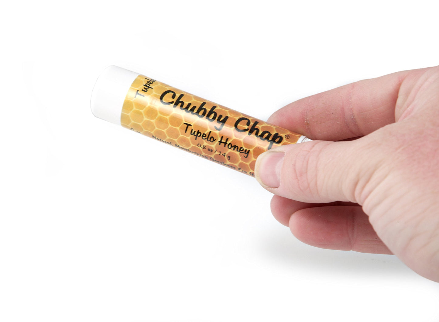 Chubby Chap - Large Jumbo Natural Lip Balm - .5 Ounce Tupelo Honey Beauty & Personal Care Chubby Chap
