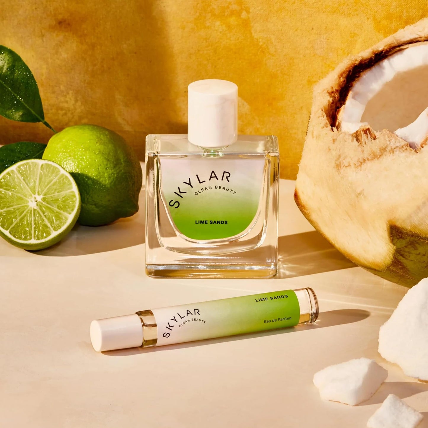 Skylar Lime Sands Eau de Parfum - Hypoallergenic & Clean Perfume for Women & Men, Vegan & Safe for Sensitive Skin - Woody Citrus Perfume with Notes Beauty & Personal Care Skylar