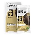 Motions Xpress Permanent Hair Color Shampoo Light Brown - 5 Minute Color, Gray Coverage, Ammonia Free, Deep Shine Hair Dye Shampoo, 0.84 Oz Beauty & Personal Care Motions