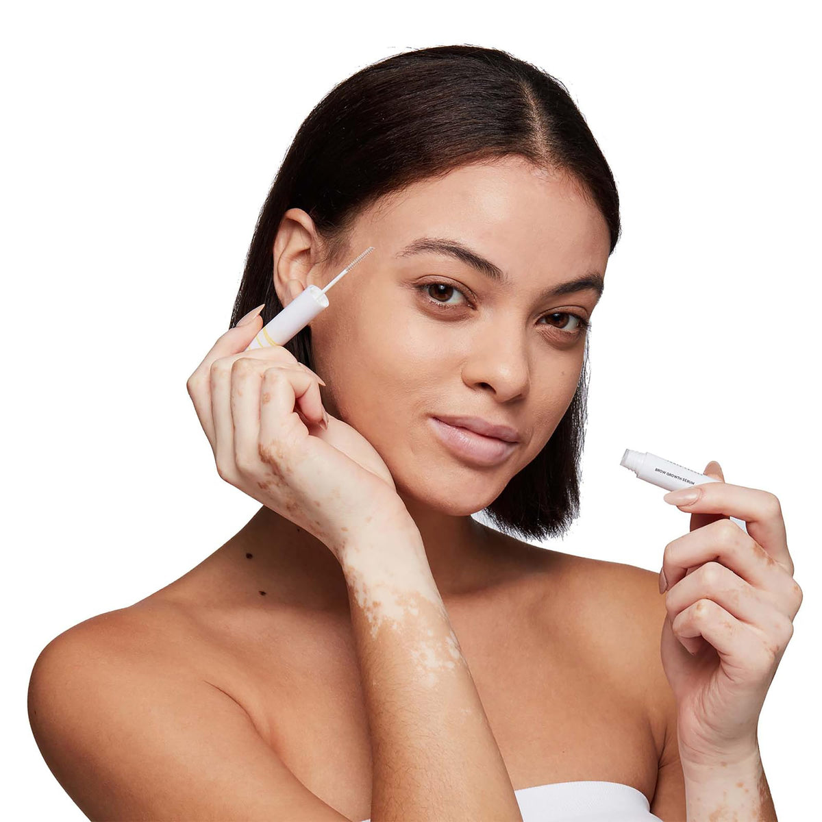 Arches & Halos Brow Growth Serum - Hydrating Eyebrow Conditioner Treatment - Hair Regrowth Activating Formula for Thin, Over Plucked Brows - Vegan,