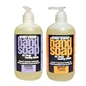 Everyone Botanical Lavender + Coconut Hand Soap & Everyone Botanical Apricot + Vanilla Hand Soap Bundle, 12.75 oz each Beauty & Personal Care Everyone