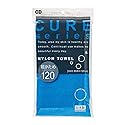 Cure Series Japanese Exfoliating Bath Towel From OHE - Super Hard Weave - Blue, 120cm -Value Set of 2 Beauty & Personal Care OHE