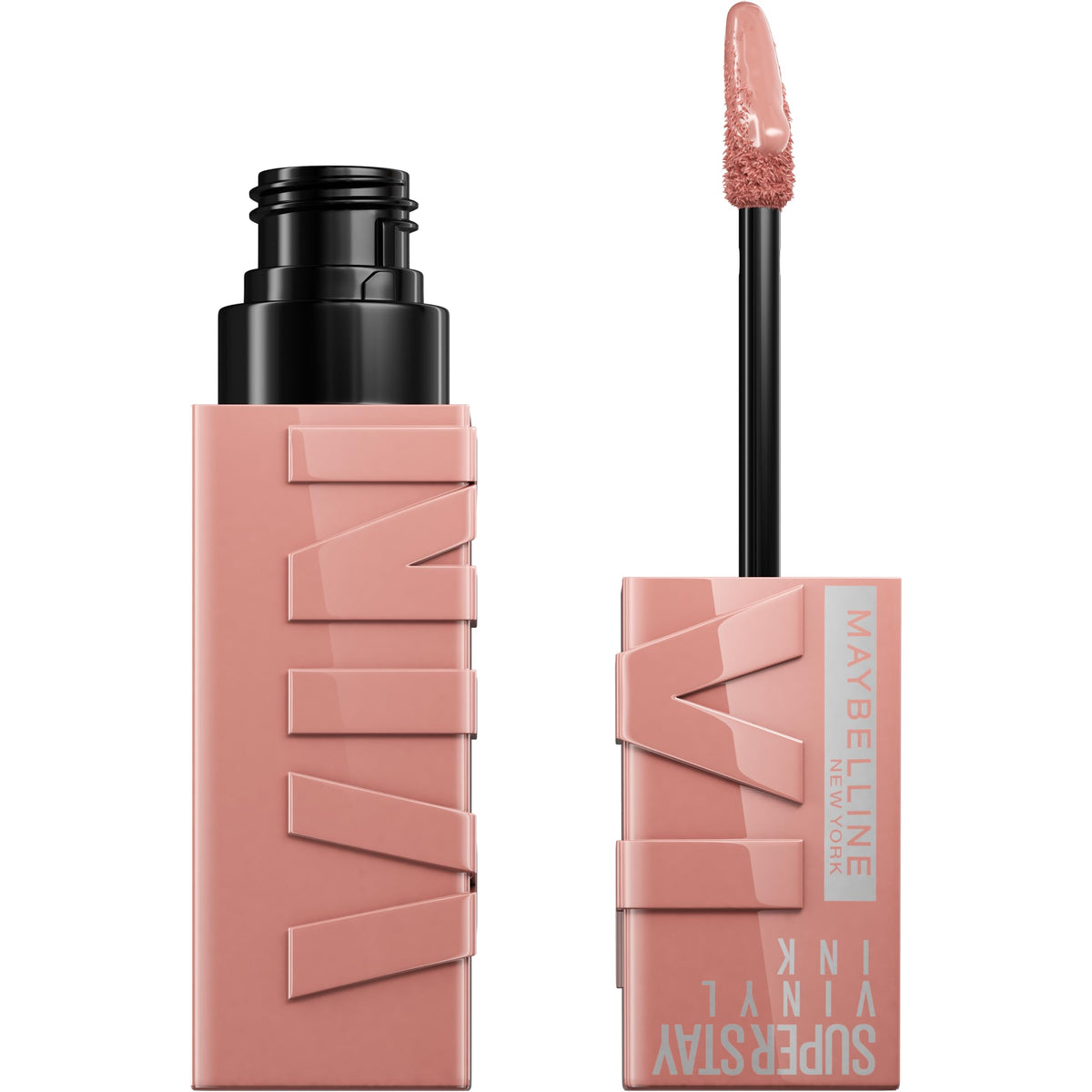 Maybelline Super Stay Vinyl Ink Longwear No-Budge Liquid Lipcolor Makeup, Highly Pigmented Color and Instant Shine, Captivated, Pink Lipstick, 0.14 fl Beauty & Personal Care MAYBELLINE