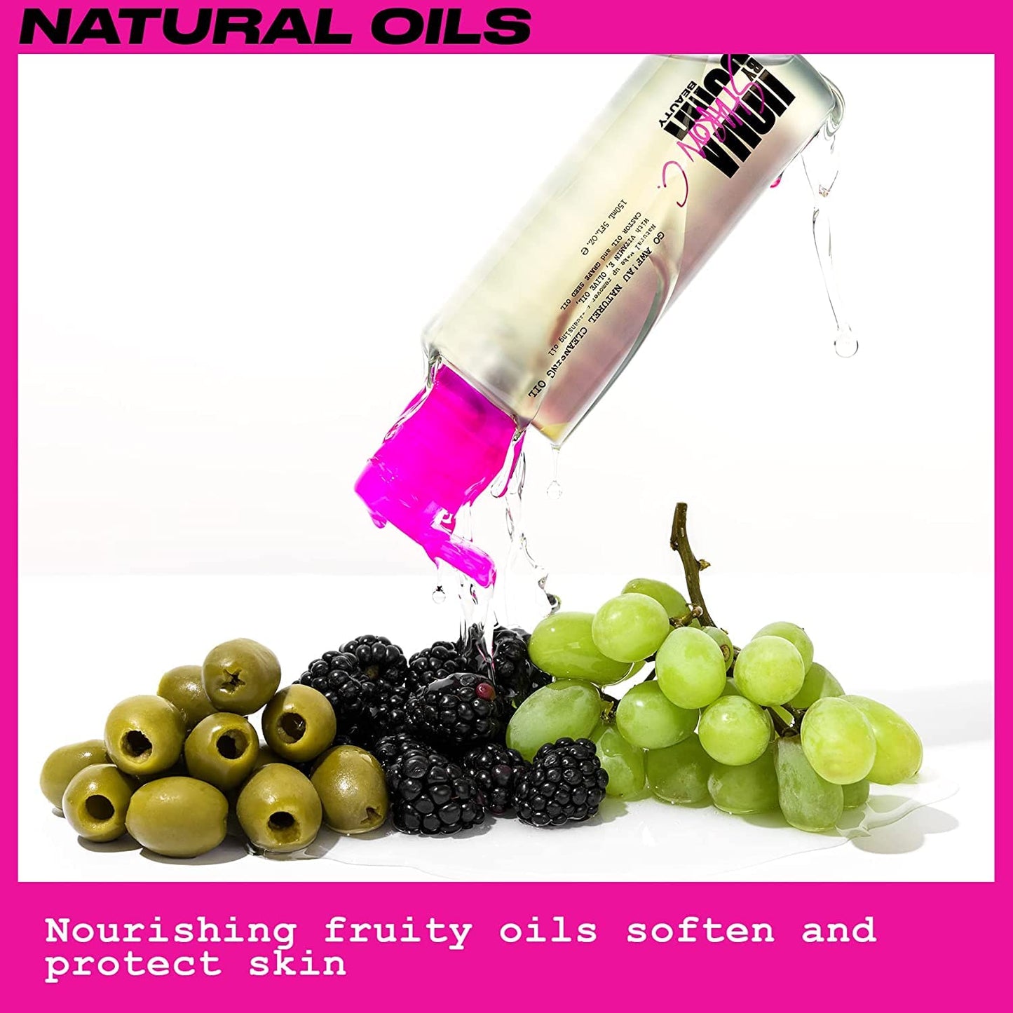 UOMA Cleansing Oil by Sharon C - Go Awf Au Naturel Cleansing Oil. Face Wash & Make Up Remover for All Skin Types, Hydrating Oil Cleanser with Natural Beauty & Personal Care UOMA Beauty