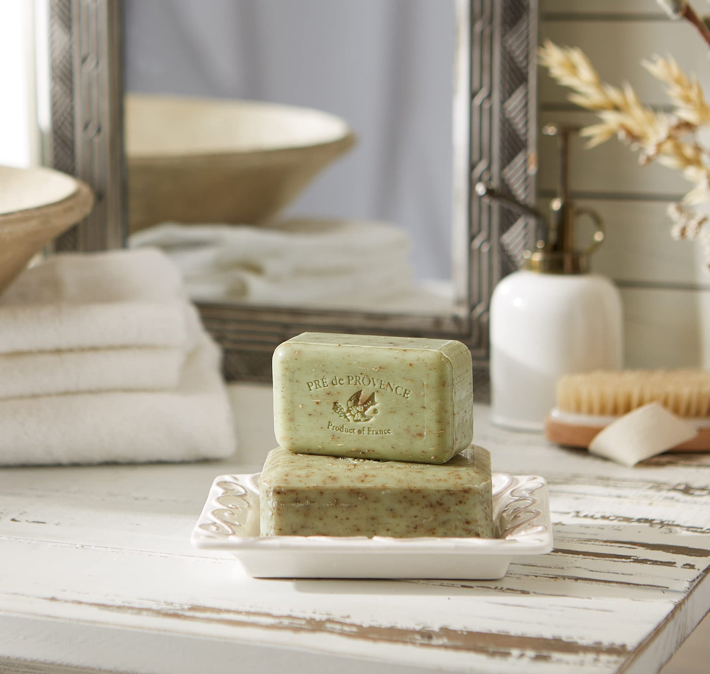 Pre de Provence Artisanal Soap Bar, Natural French Skincare, Enriched with Organic Shea Butter, Quad Milled for Rich, Smooth & Moisturizing Lather Beauty & Personal Care Pre de Provence