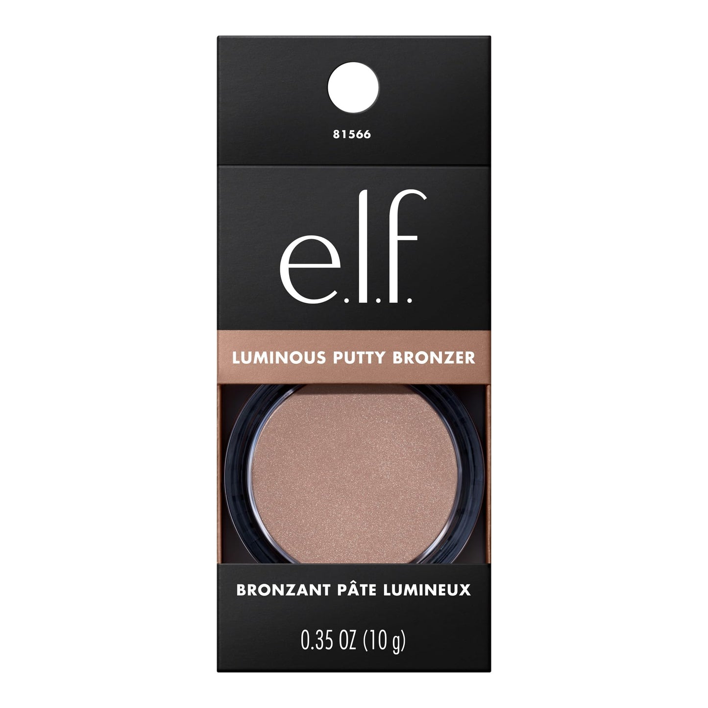 e.l.f. Luminous Putty Bronzer, Lightweight Putty-to-Powder Bronzer For A Radiant, Glowing Finish, Highly Pigmented, Vegan & Cruelty-Free, Vacay Mood Beauty & Personal Care e.l.f.