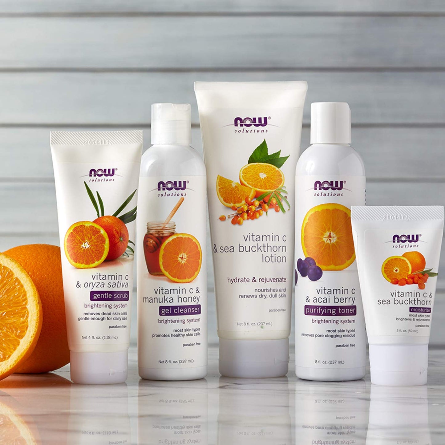 NOW Foods Solutions, Vitamin C and Manuka Honey Gel Cleanser, Brightening System, Promotes Healthy-Looking Skin, 8-Ounce Beauty & Personal Care NOW Foods