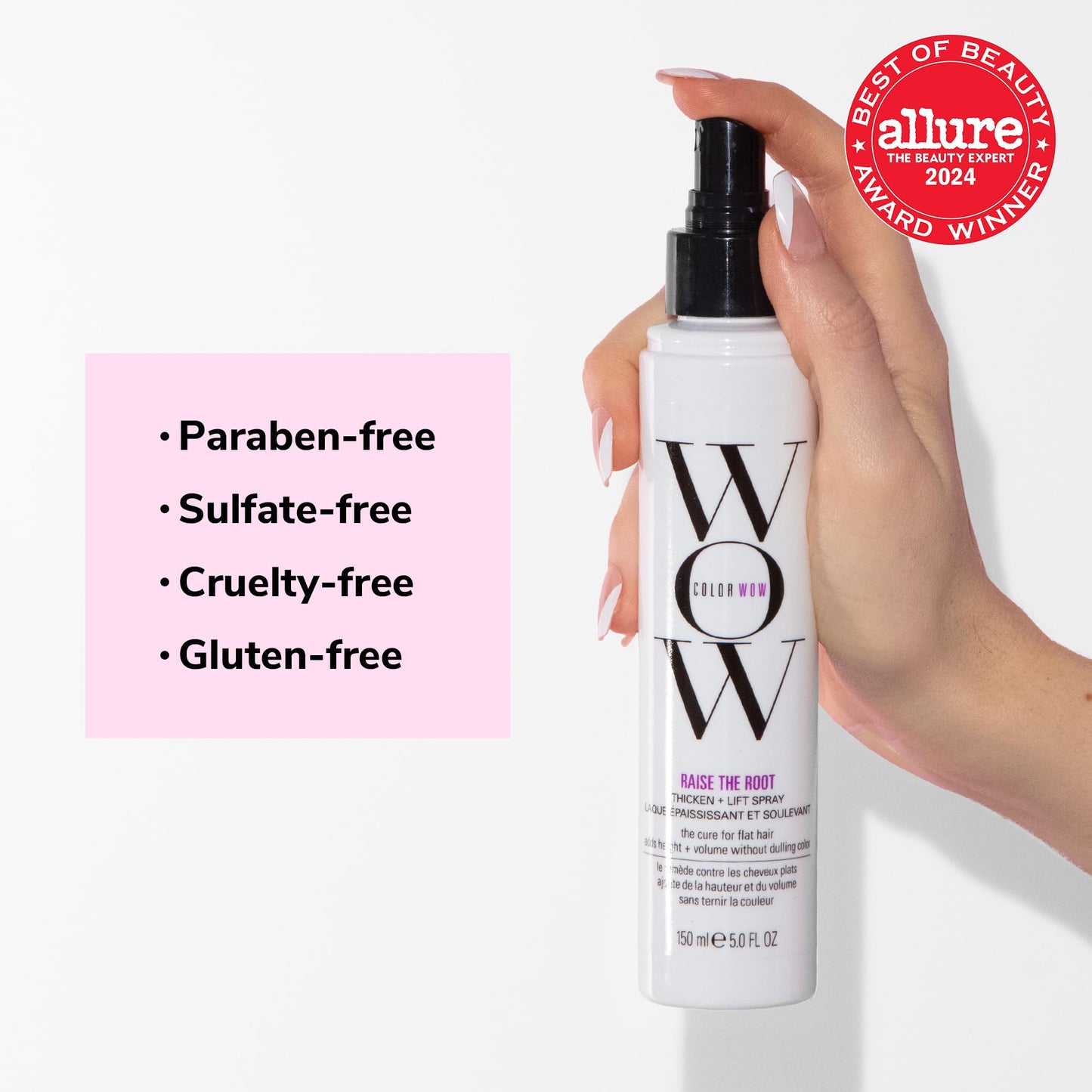 COLOR WOW Raise the Root Thicken and Lift Spray, Root Lift and Volume Spray for Fine Flat Hair Beauty and Personal Care COLOR WOW