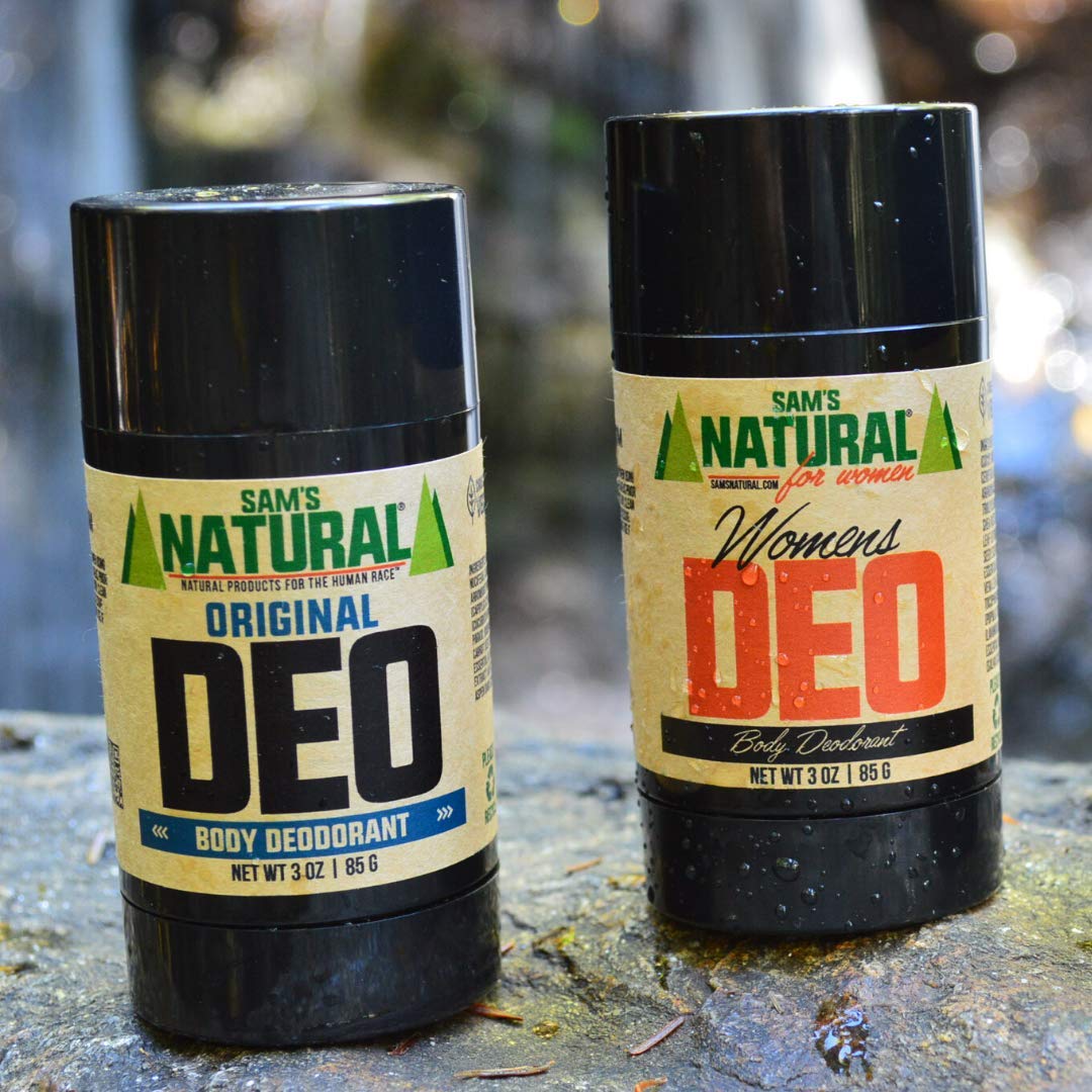 Sam’s Natural Deodorant - Original - Holiday Gifts - Stocking Stuffers - Gifts for Men - Aluminum Free DEO - No phthalates, parabens, sulfates, or Beauty and Personal Care Sam's Natural