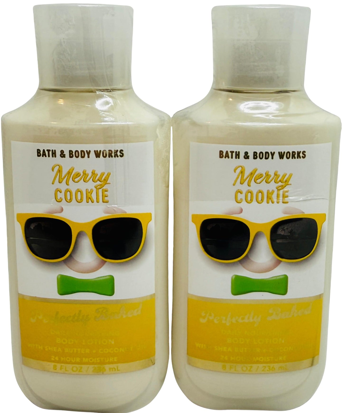 Bath & Body Works Merry Cookie Body Lotion 8 Ounces Each Pack of 2 Beauty & Personal Care Bath & Body Works