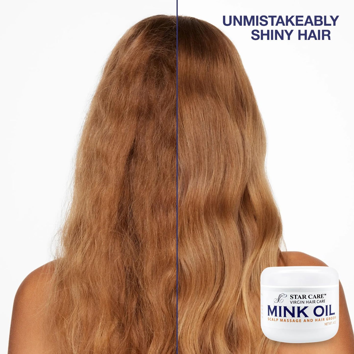 STAR CARE Virgin Hair Care Mink Oil 4oz Beauty & Personal Care STAR CARE