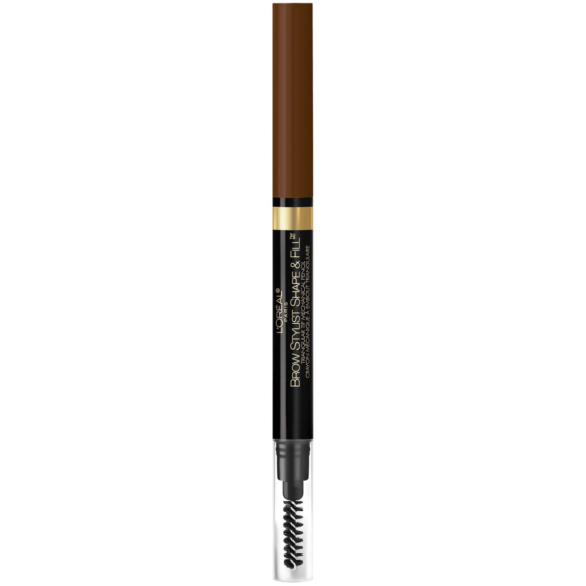 L'Oreal Paris Brow Stylist Shape & Fill Mechanical Eye Brow Makeup Pencil, Light Brunette, 0.008 oz.