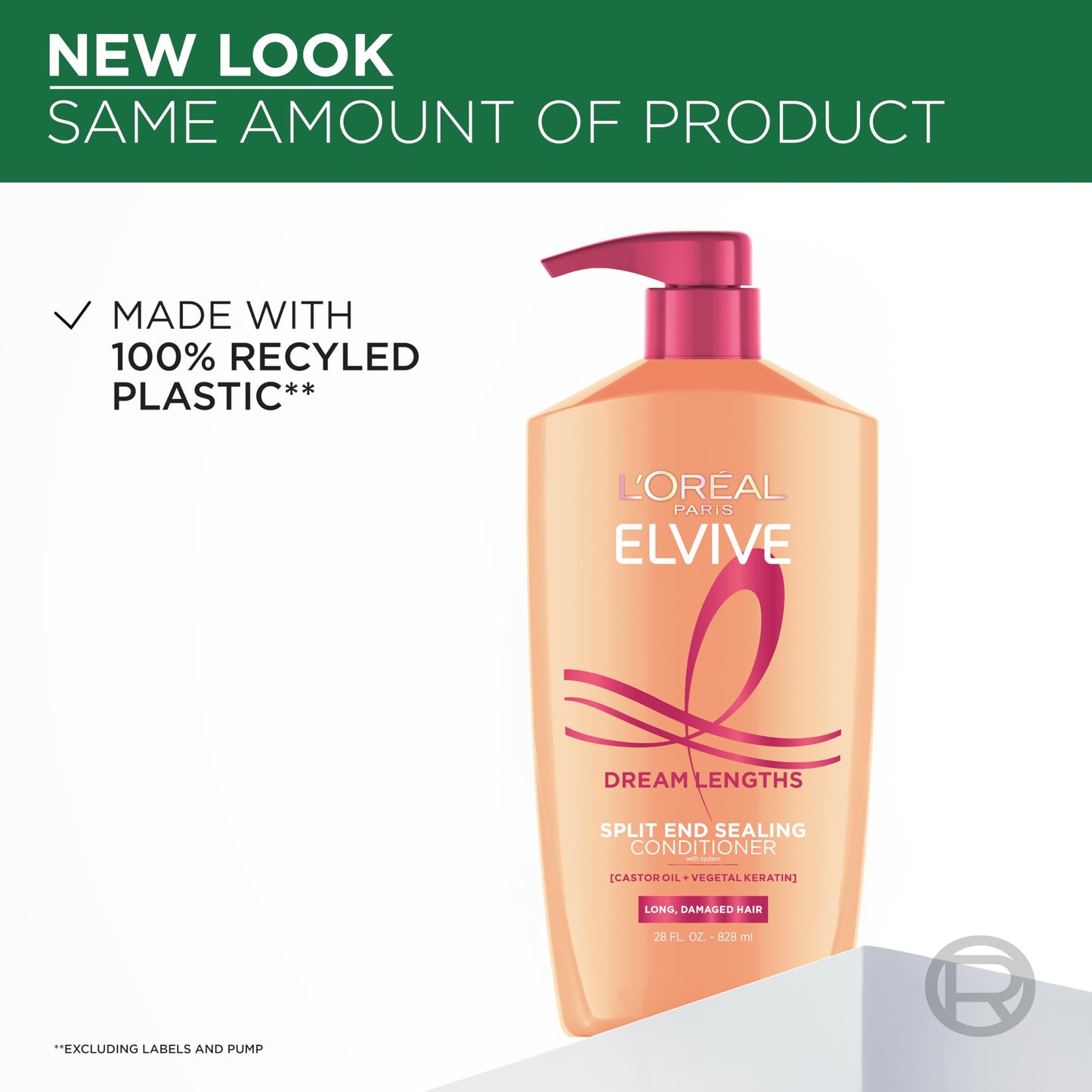 L'Oreal Paris Elvive Dream Lengths Super Detangling Conditioner With Fine Castor Oil and Vitamins B3 and B5 for Long, Damaged Hair, Instantly Beauty & Personal Care L'Oreal Paris